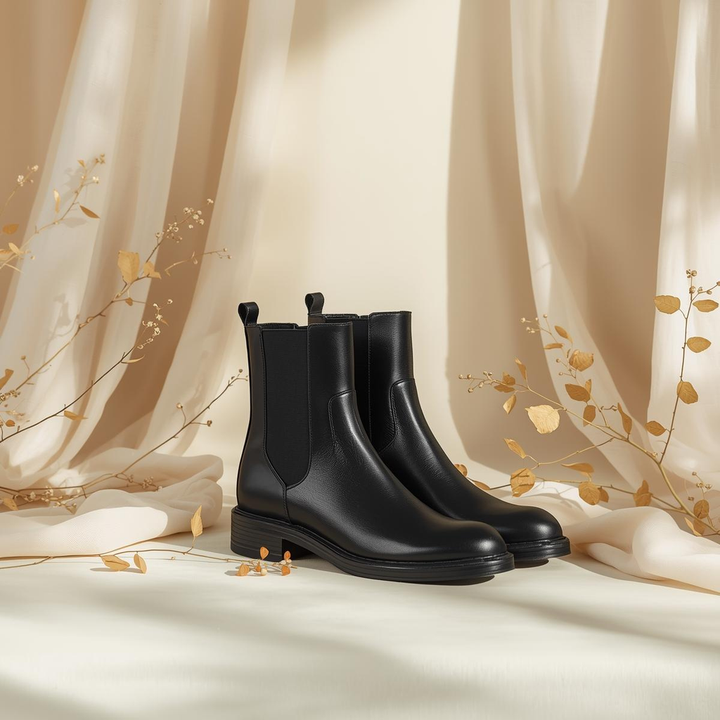 Bottes en cuir